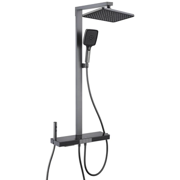 Душова колона з термостатичним змішувачем Mixxus Premium Next-009-J Graphite, 4 режими (MI6544) 5a78be61-fe44-42a1-9697-9bf6e2dc80bf фото