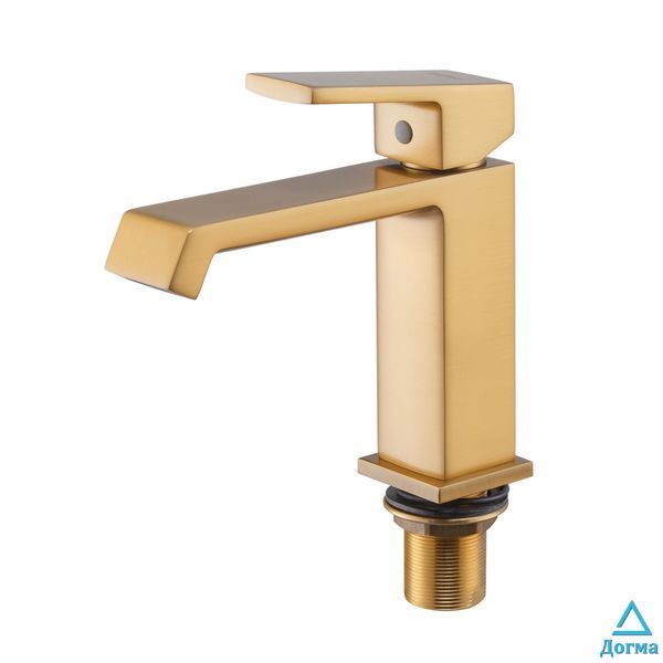 Змішувач для умивальника HAIBA GAUDI 001 BRUSHED GOLD (HB9583) 2bd6bcd5-c5be-4301-a89d-facb00e16648 фото