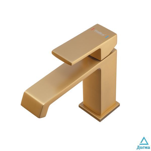 Змішувач для умивальника HAIBA GAUDI 001 BRUSHED GOLD (HB9583) 2bd6bcd5-c5be-4301-a89d-facb00e16648 фото