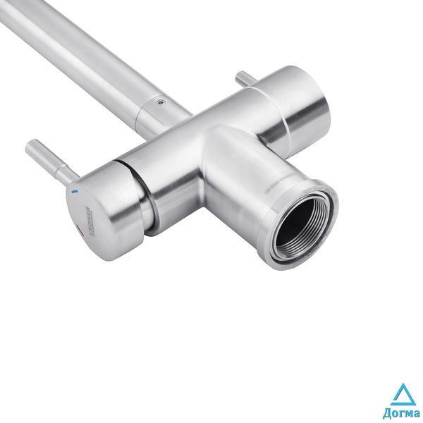 Змішувач для кухні з підключенням до фільтра Kroner KRP Edelstahl Klassisch - ESG03811 CV027932 фото