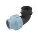 Коліно ПЕ SantehPlast 40х1 1/4" РВ CV020436 фото 1