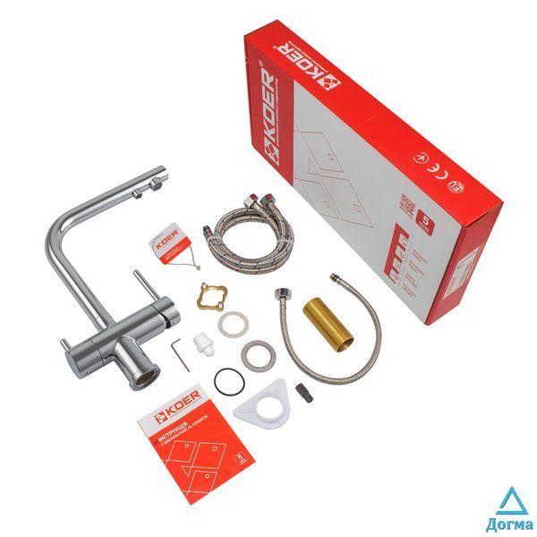 Змішувач для кухні з виходом для питної води KOER KB-72001-01 (KR3391) d04ce1f4-345f-4125-bad9-8b6ad4fa574c фото