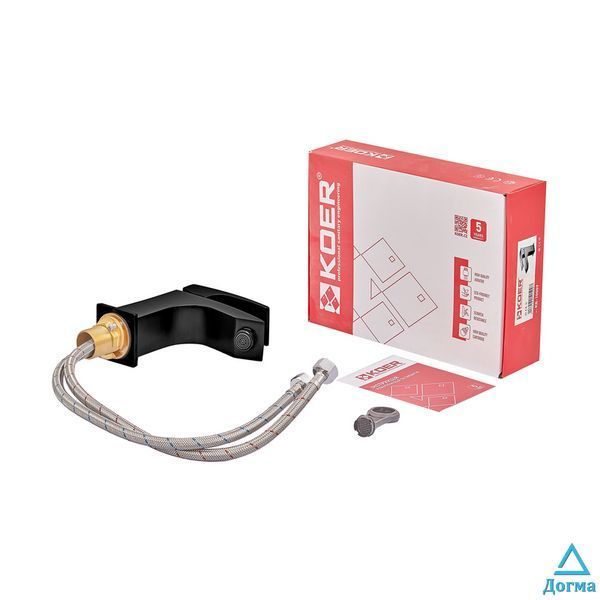 Змішувач для умивальника KOER KB-10007-05 (Колір чорний) (KR3439) 029fe908-c3bc-4518-856e-baabaffe0d2c фото