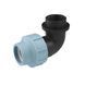 Коліно ПЕ SantehPlast 50х1 1/2" РВ CV020655 фото 1