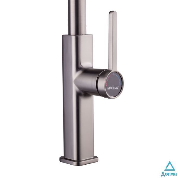 Змішувач для кухні з висувним виливом Mixxus Premium HAMMER 014 GRAPHITE (MI6955) 85a49c57-4be9-498e-b8e8-d85488c29a1e фото