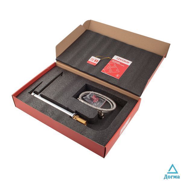 Змішувач для умивальника Koer KB-11028-01 високий (KR5293) 0742c140-ddc2-4d65-846a-8f6cf0980a93 фото