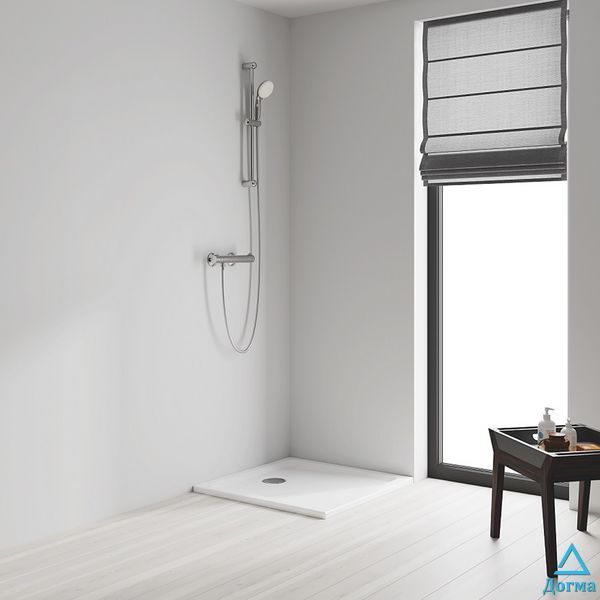 Змішувач для ванни Grohe Grohtherm 800 34567000 з душовим гарнітуром 27948001 (34567001) CV032204 фото