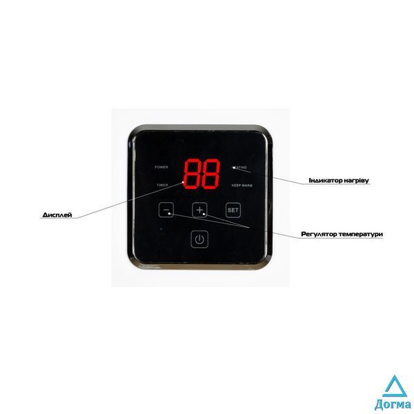 Водонагрівач "Квадрат" Mixxus EWH-15100 CUBE DRY накопичувальний 100 л, сухий тен 2,0 kW (WH0619) ddb0d165-ce3f-4fc2-aa7e-82d799287c3c фото