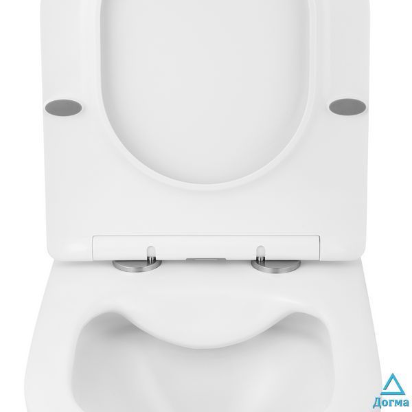 Унітаз підвісний безобідковий Kroner Harz WHI523632 RIMLESS з сидінням (KH523632WHIR) CV032969 фото