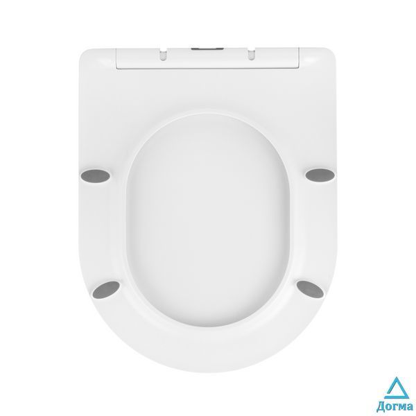 Унітаз підвісний безобідковий Kroner Harz WHI523632 RIMLESS з сидінням (KH523632WHIR) CV032969 фото