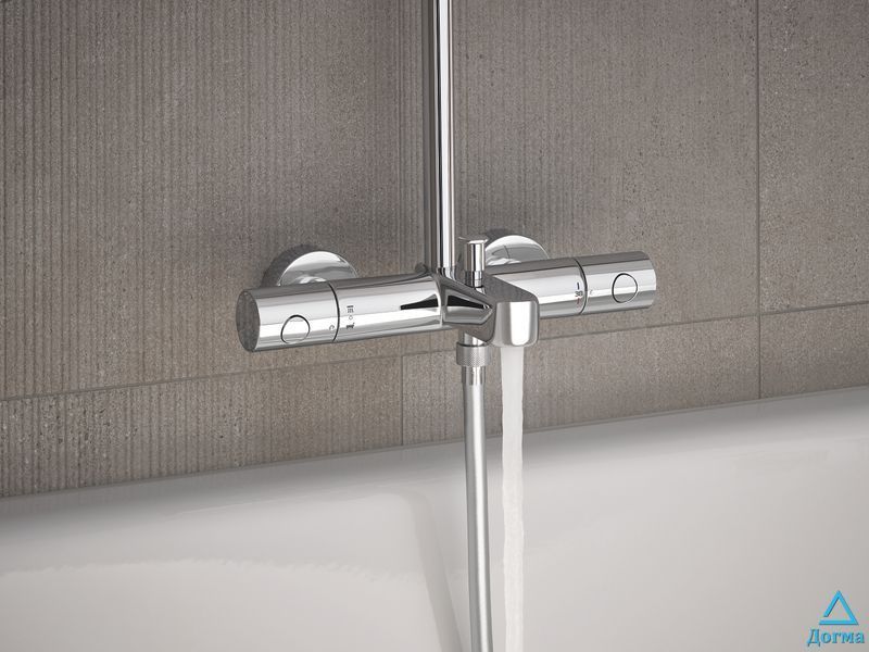 Душова система з термостатом для ванни Grohe Euphoria System (27475002) e4a124a8-3c10-4752-8b9a-d4828303176d фото