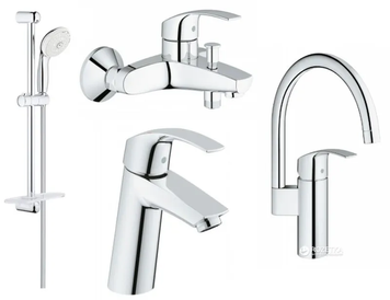 Набір змішувачів Grohe Eurosmart M-Size (123248MK) f98d3db4-b441-437b-9571-cf6f75af3135 фото