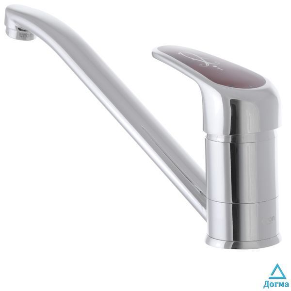 Змішувач для кухні Cron Magic 004 (червона ручка) (CR0148) 1a5608ea-0cf9-4b03-a55b-75e901f6703c фото