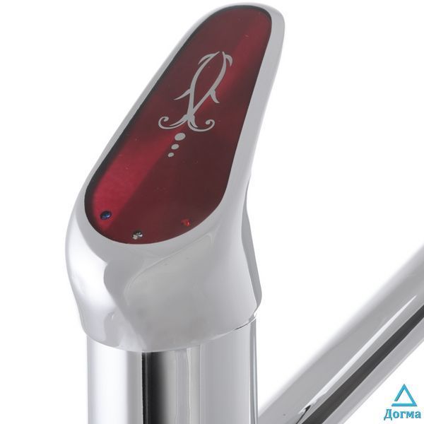 Змішувач для кухні Cron Magic 004 (червона ручка) (CR0148) 1a5608ea-0cf9-4b03-a55b-75e901f6703c фото