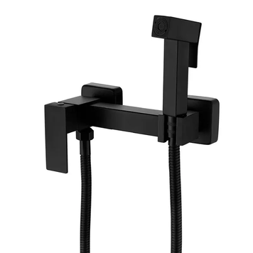Змішувач для гігієнічного душу Zerix KUB-222 Black (нерж. сталь) (ZX4857) dc595dfa-5c82-4715-b44d-079d83111fcb фото