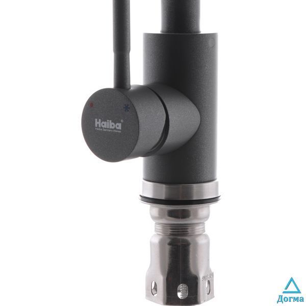 Змішувач для кухні Haiba SUS 011 сірий (HB0994) bfccda23-e933-437e-8708-2f792446252b фото